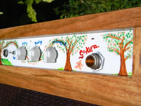 Sakura woodchipper - faceplate close-up 1