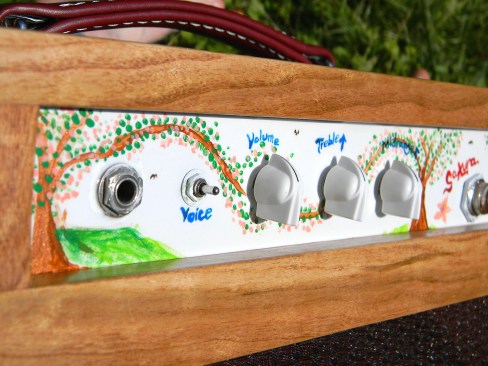 Sakura woodchipper - Faceplate close-up 2